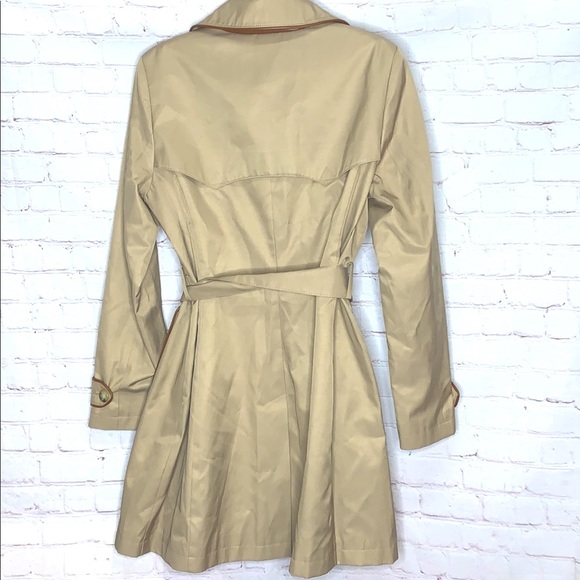 ❌SOLD NWTs RALPH LAUREN Trench Raincoat In Sand - Picture 4 of 6